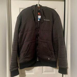 Columbia Men's Dark Gray Puffer Jacket